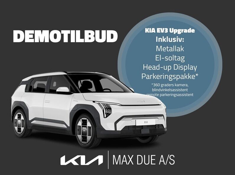 Kia EV3 81,4 kWh LR Upgrade MY26 204HK 5d Aut.