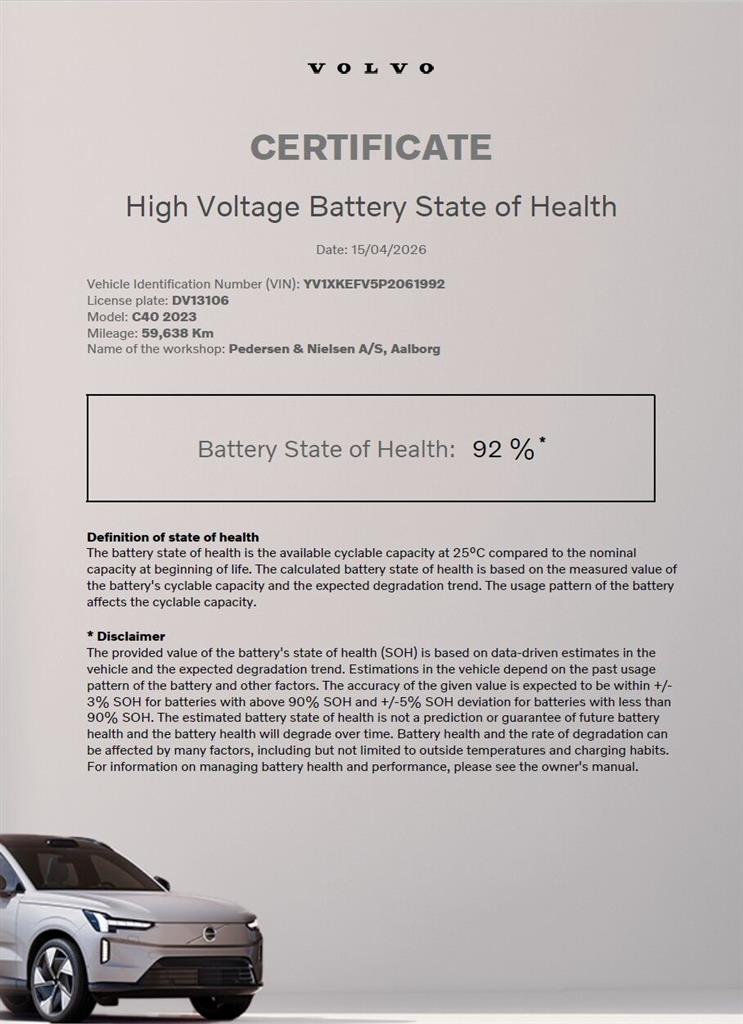 Volvo C40 P6 Recharge Ultimate 231HK 4d Aut. - Image 15