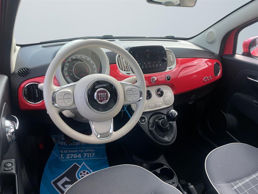 Fiat 500 1,0 Mild hybrid Lounge Plus 70HK 3d 6g - Image 11