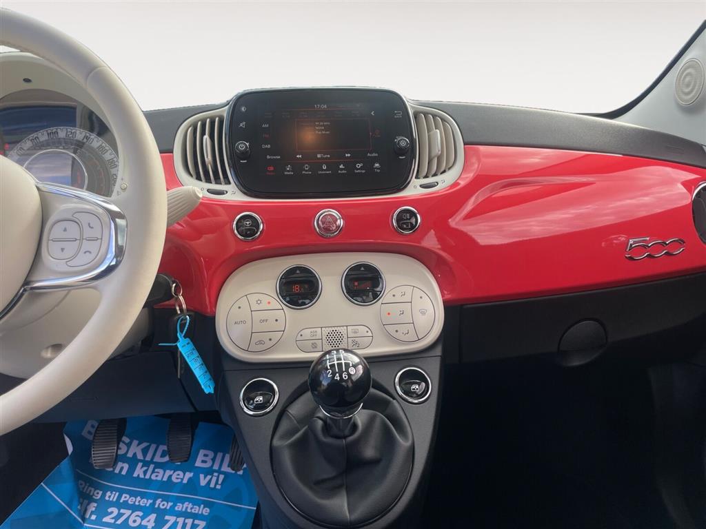 Fiat 500 1,0 Mild hybrid Lounge Plus 70HK 3d 6g - Image 12