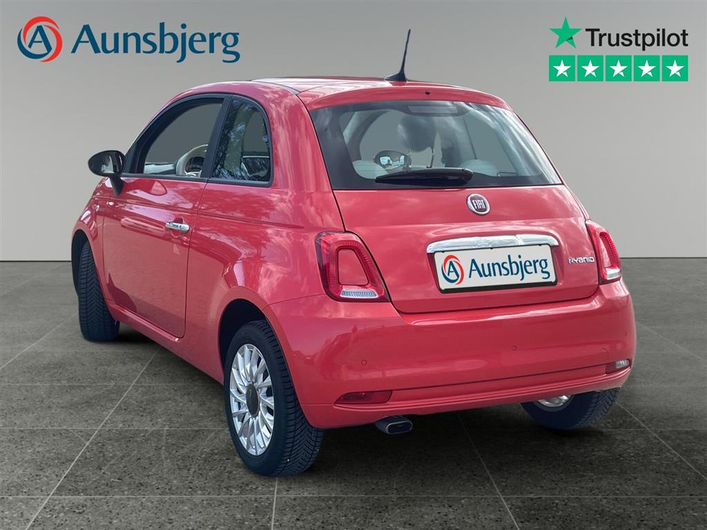 Fiat 500 1,0 Mild hybrid Lounge Plus 70HK 3d 6g - Image 3