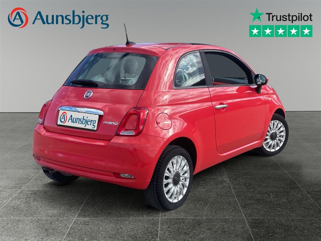Fiat 500 1,0 Mild hybrid Lounge Plus 70HK 3d 6g - Image 5