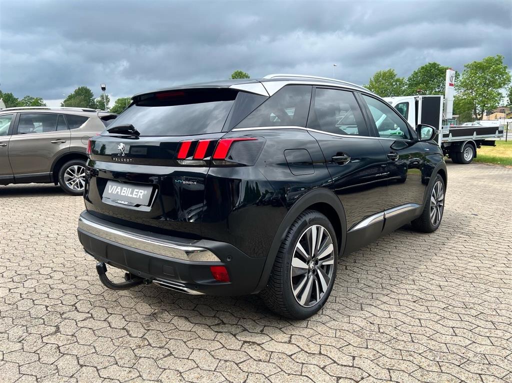 Peugeot 3008 1,6 PureTech Plugin-hybrid GT AWD EAT8 300HK 5d 8g Aut. - Image 4