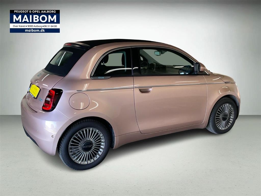 Fiat 500e EL Lusso 118HK Cabr. Aut. - Image 6