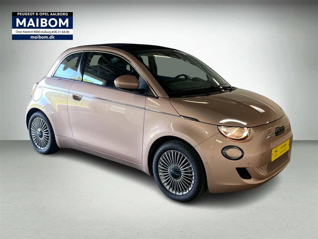 Fiat 500e EL Lusso 118HK Cabr. Aut. - Image 8