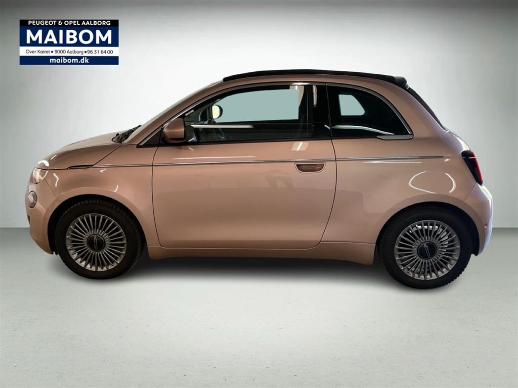 Fiat 500e EL Lusso 118HK Cabr. Aut. - Image 3