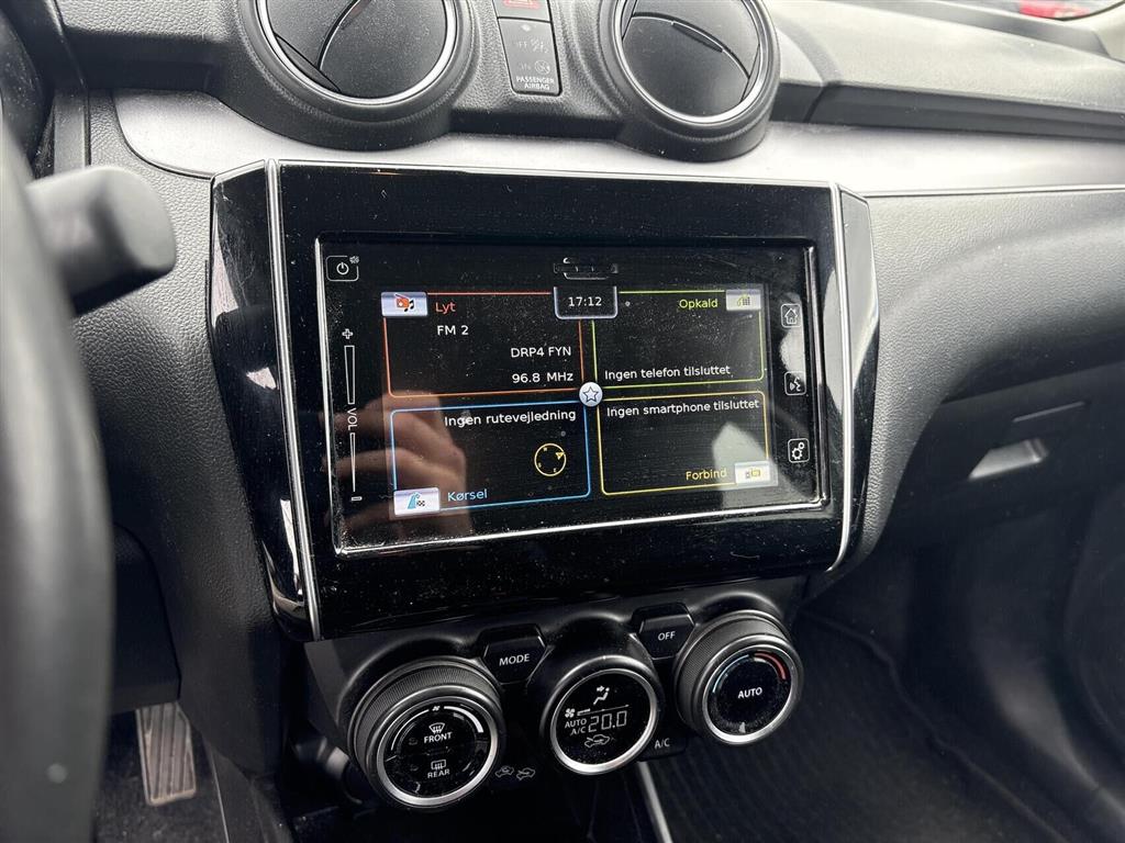Suzuki Swift 1,2 Dualjet Mild hybrid Exclusive AEB CVT 83HK 5d Trinl. Gear - Image 10