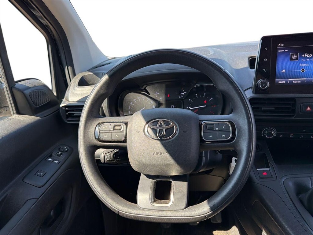 Toyota Proace City Medium 1,2 Comfort To Skydedør 110HK Van 6g - Image 14