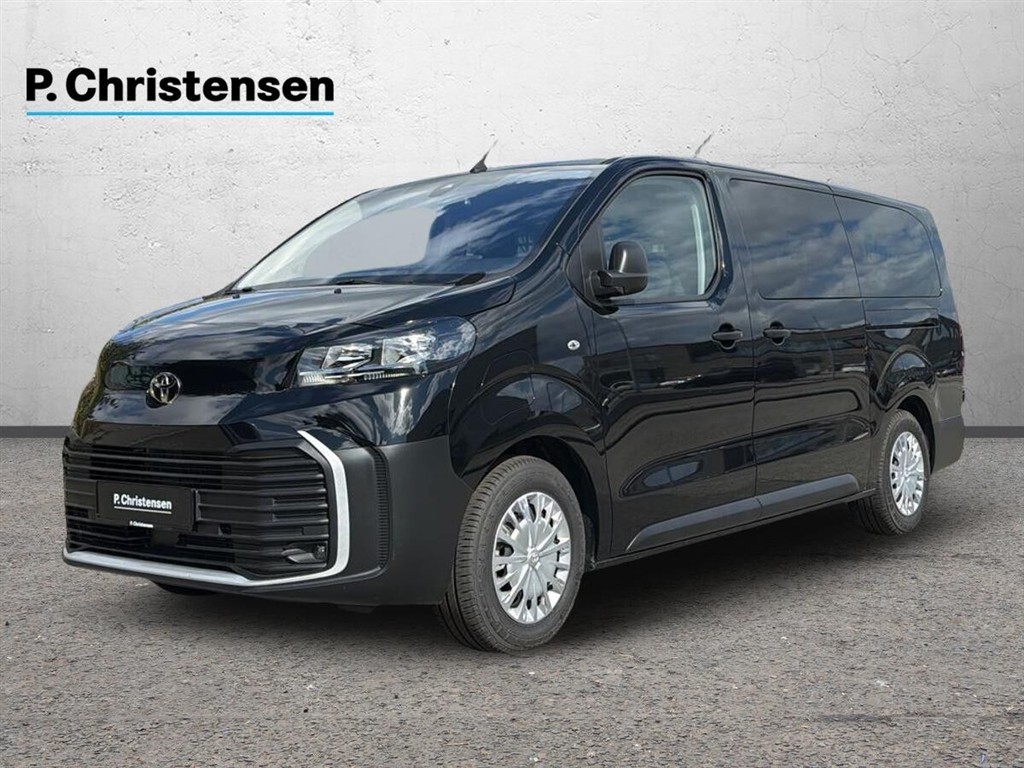 Toyota Proace Verso Electric Long EL Shuttle m/Dobbelt bagdør,Dobb.skydedør 136HK Aut.