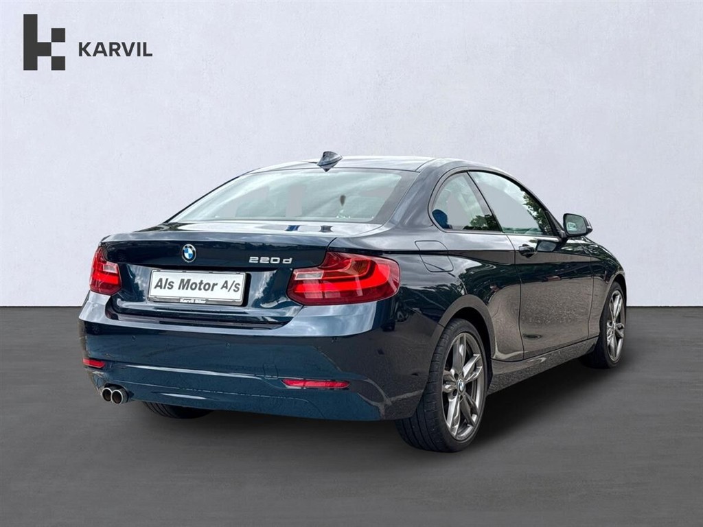 BMW 220d 2,0 D 190HK 2d 6g - Image 6