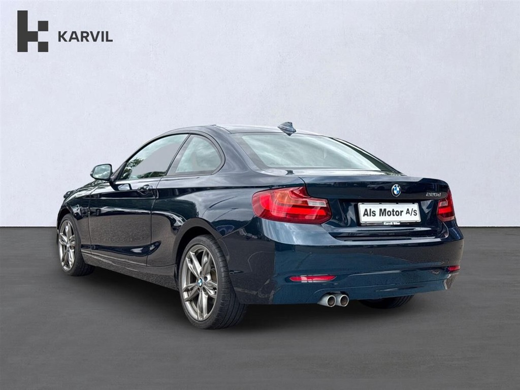 BMW 220d 2,0 D 190HK 2d 6g - Image 4
