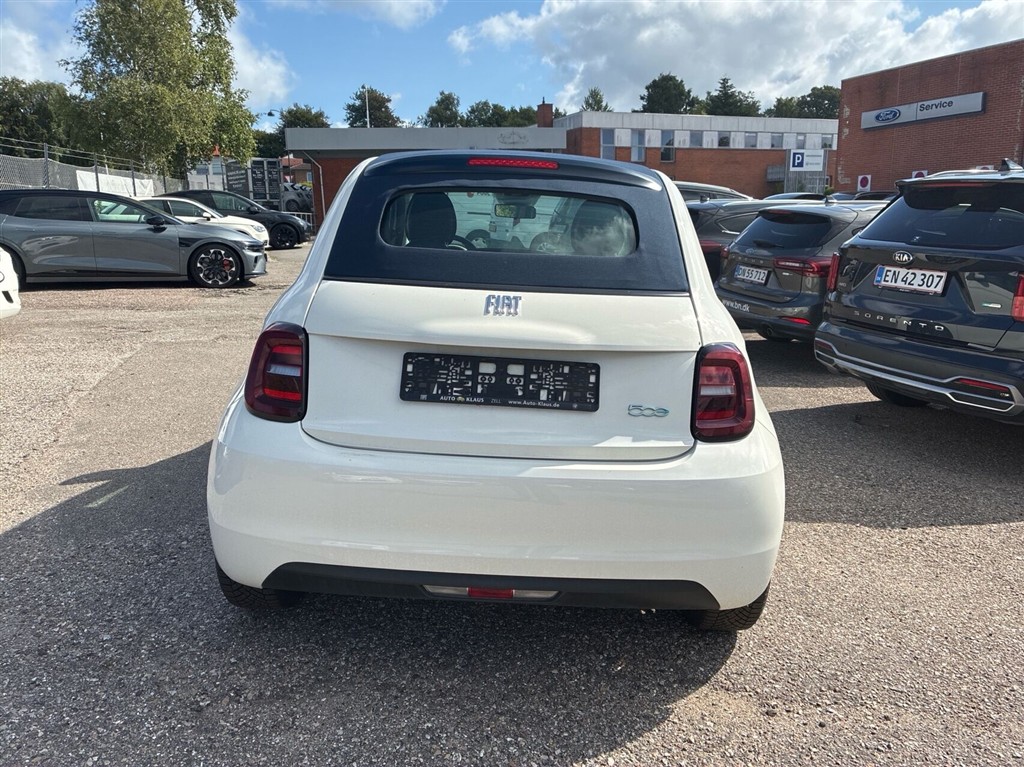 Fiat 500e EL Icon 118HK Cabr. Aut. - Image 3