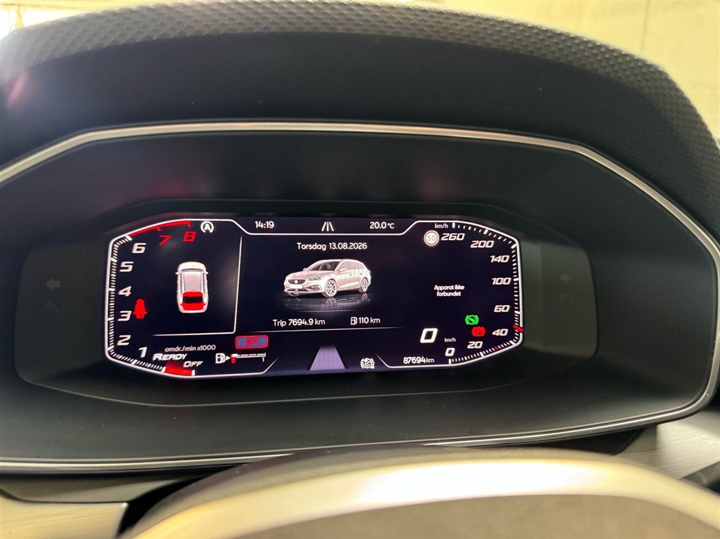 Seat Leon Sportstourer 1,5 e-TSI Mild hybrid FR DSG 150HK Stc 7g Aut. - Image 19