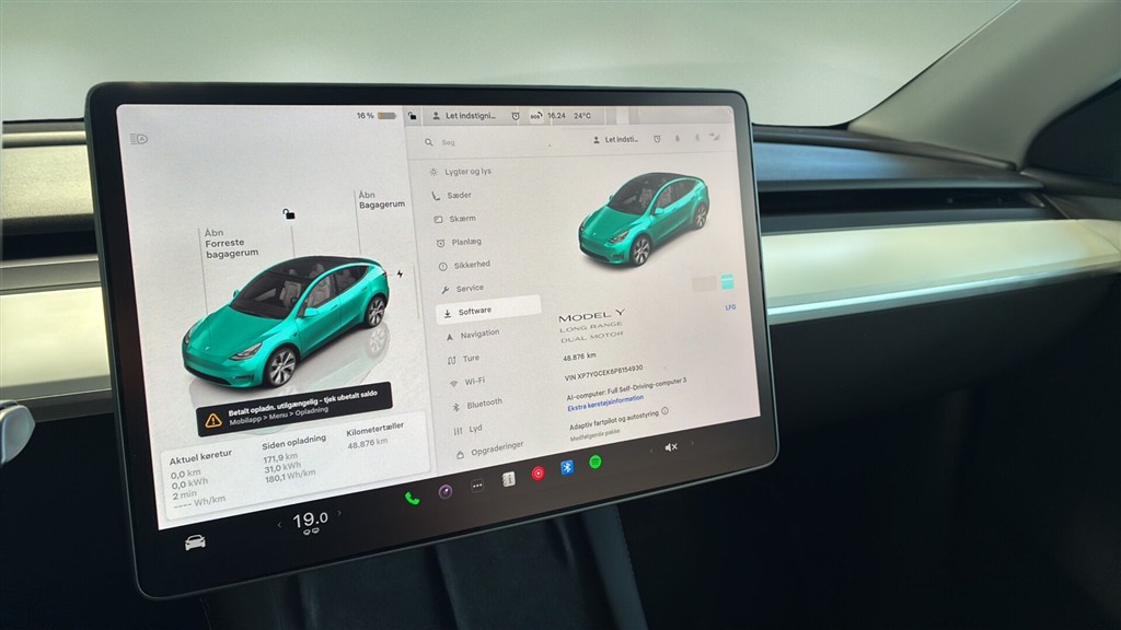 Tesla Model Y EL Long Range AWD 514HK 5d Aut. - Image 13