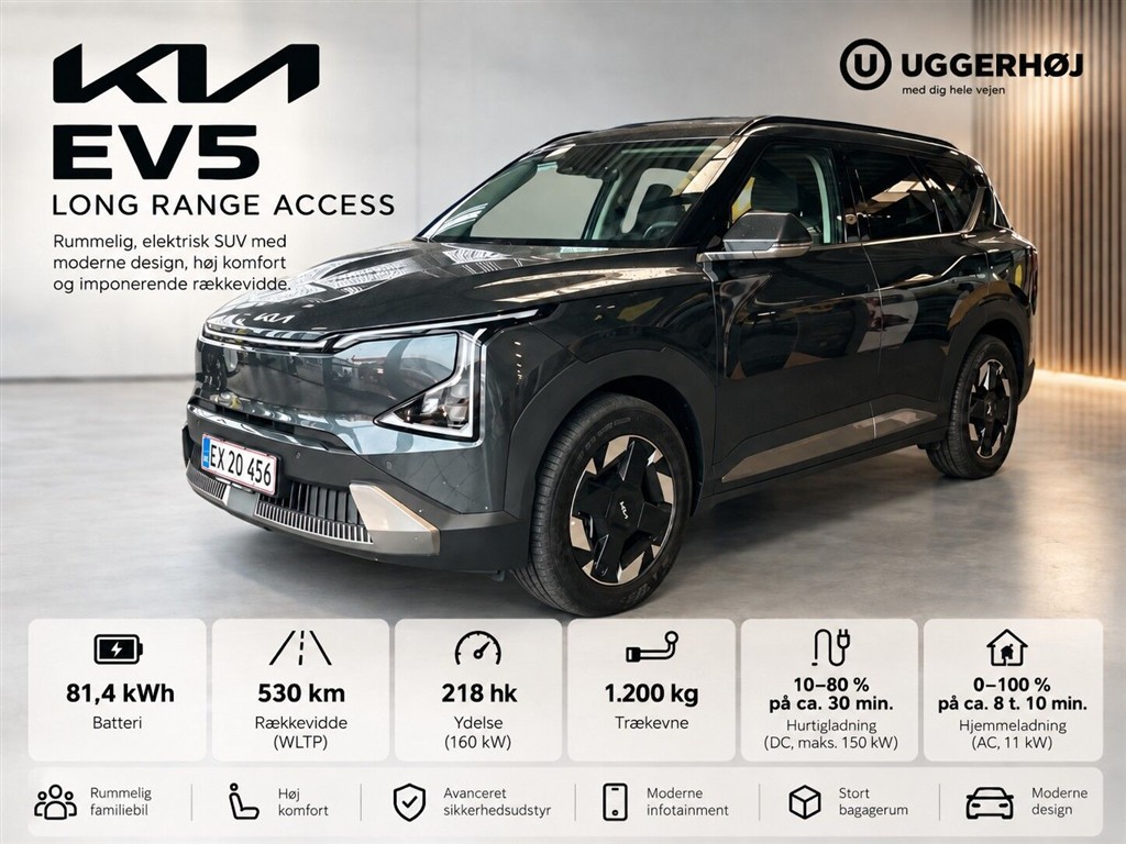 Kia EV5 Long Range Access 218HK 5d Aut. - Image 2