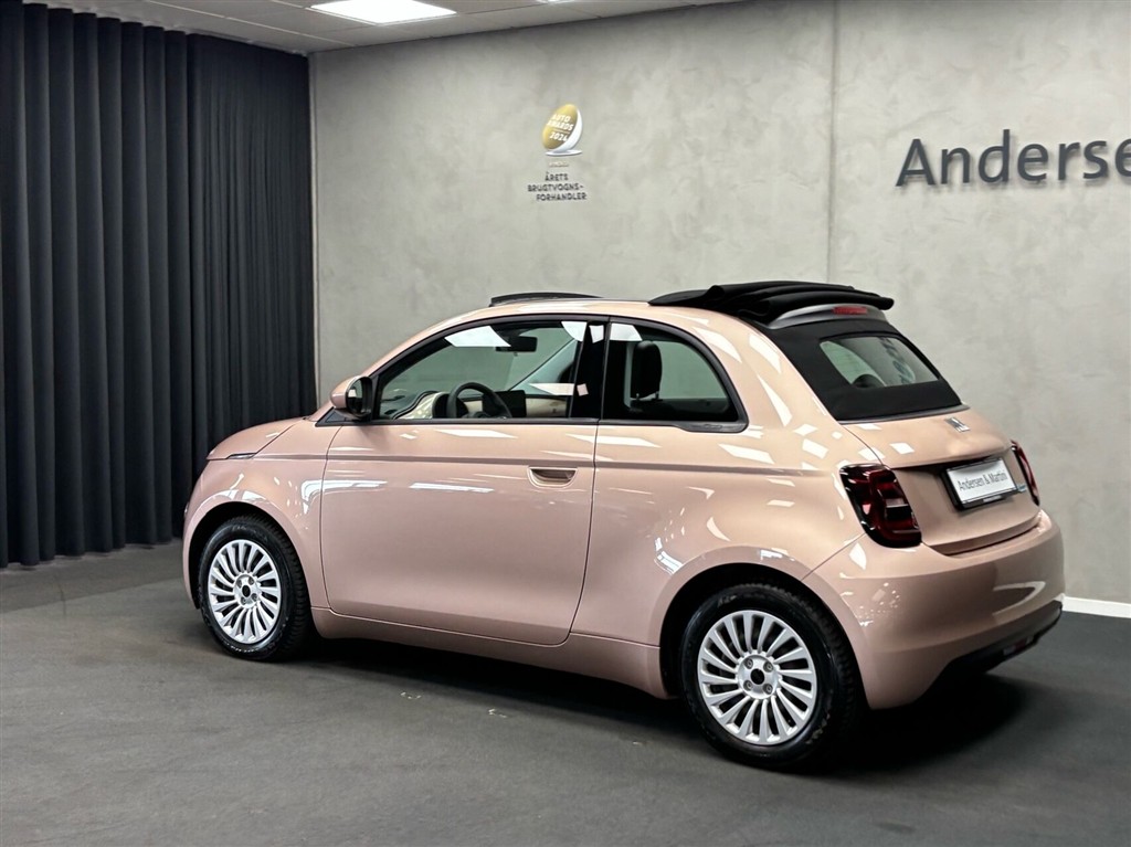 Fiat 500e EL 118HK Cabr. Aut. - Image 3