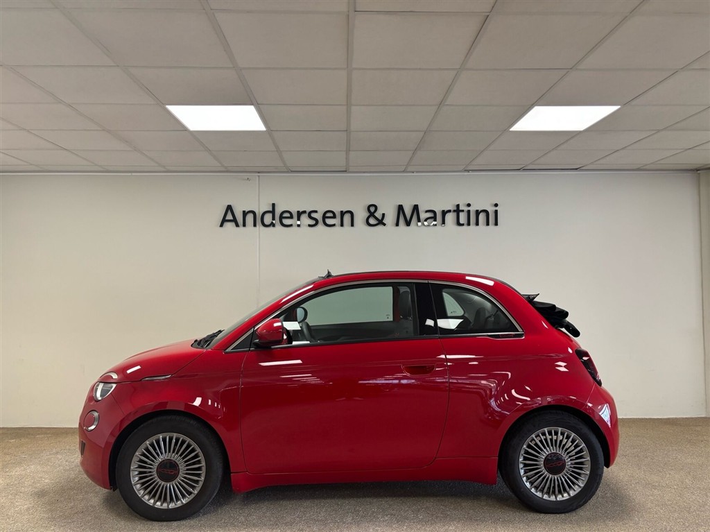 Fiat 500e EL RED 95HK Cabr. Aut. - Image 2