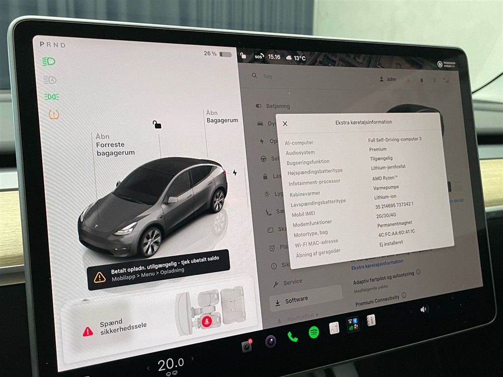 Tesla Model Y EL RWD 299HK 5d Aut. - Image 15