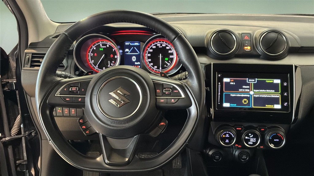 Suzuki Swift 1,2 Dualjet Mild hybrid Exclusive AEB CVT 83HK 5d Trinl. Gear - Image 11