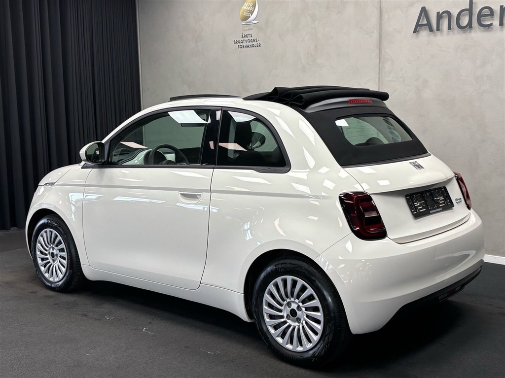 Fiat 500e EL 118HK Cabr. Aut. - Image 3